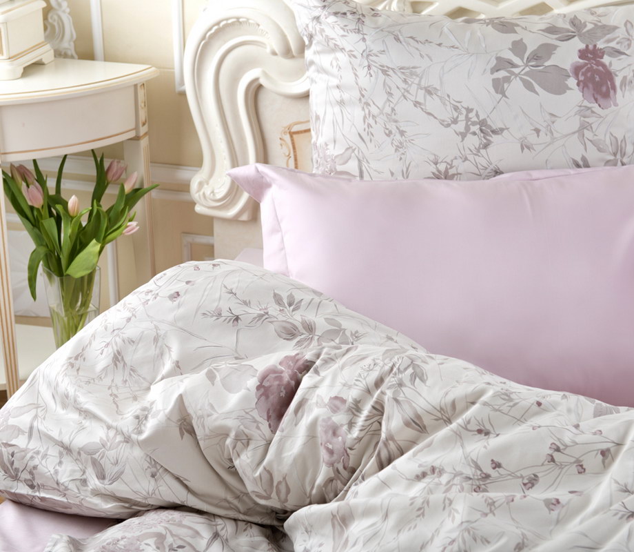 Красивое постельное белье нежного цвета - Prato Premiata