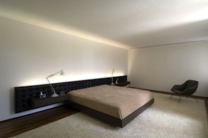 Что такое минимализм, фото, идеи. Интерьер спальни в стиле минимализм.